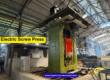 Electric Screw Press uses an electrically driven screw to generate pressing force. When the motor turns the screw, it moves the ram (slide) down onto the heated metal blank. The metal flows into the die cavity, taking the shape of the die.