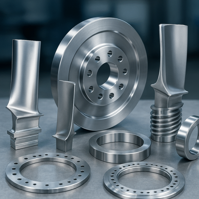Inconel Forging Solution by Us Forging Inconel for aerospace and defense applications demands precise control over heat, deformation, and microstructure to produce high-strength, fatigue-resistant components such as turbine disks, rings, seals, valves, and fasteners. Adhvika Forge Tech specializes in delivering turnkey Inconel forging solutions, including plant setup, press selection, die design, process control, and post-forging treatment for critical applications.