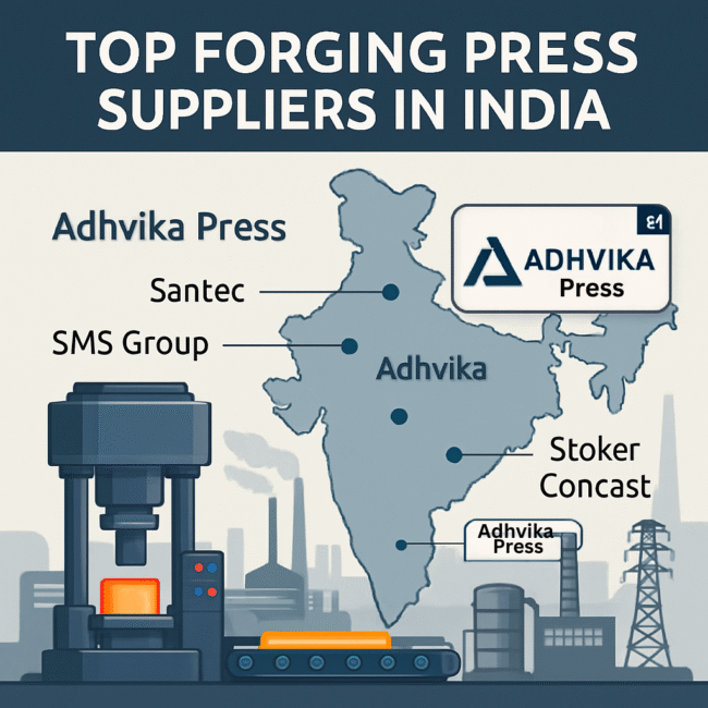 Top Forging Press Maker in India Top 10 Forging Press Suppliers in India – High-quality Electric Screw Press, Hydraulic Press, Direct Drive Press & Cold Forging Machines for all industries.